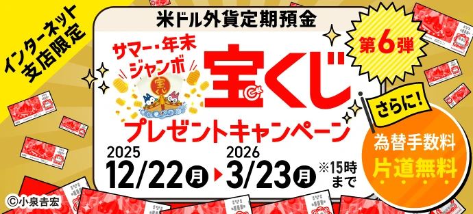 米ドル外貨定期預金